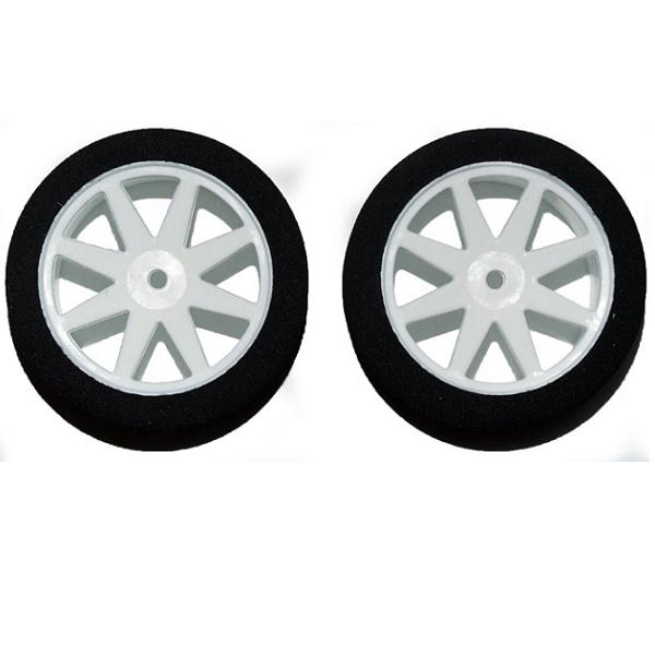 Pair 30mm ENNETI Tyre - KYOSHO wheel - Official price: 8,50�